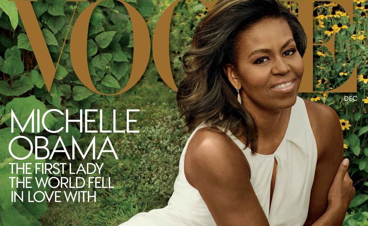 Michelle Obama xuat hien tren Vogue o Nha Trang lan cuoi hinh anh