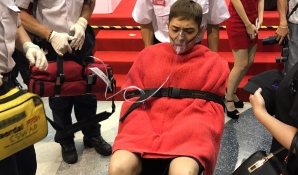 Tai tu phim 'Ly Tieu Long' nhap vien ngay truoc gio dien hinh anh