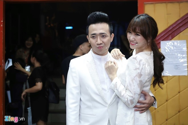 Dam cuoi Hari Won va Tran Thanh anh 1