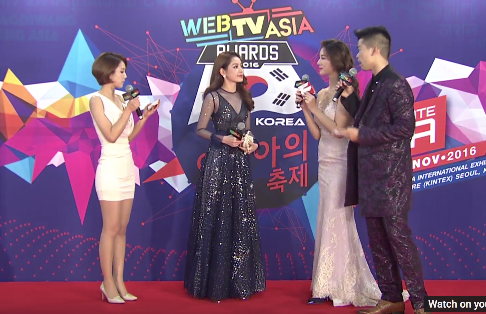 Chi Pu du WebTV Asia Awards anh 4
