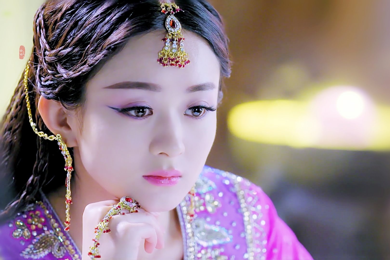 Trieu Le Dinh tro thanh Quoc vuong nu nhi trong 'Tay du ky'? hinh anh