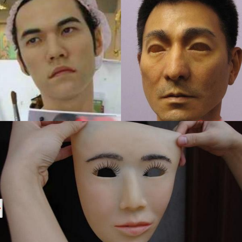 Diễn viên Trung Quốc đóng thế bằng mặt nạ da người ảnh 3 Dien vien Trung Quoc dong the bang mat na da nguoi anh 3