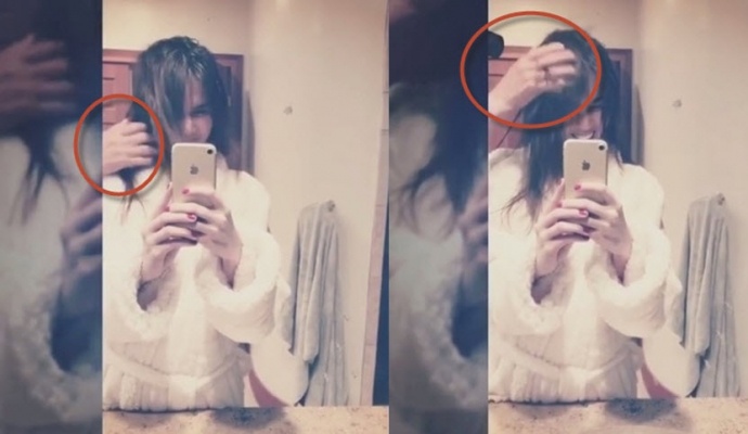 Ngoc Trinh chia se anh trong biet thu Hoang Kieu anh 2