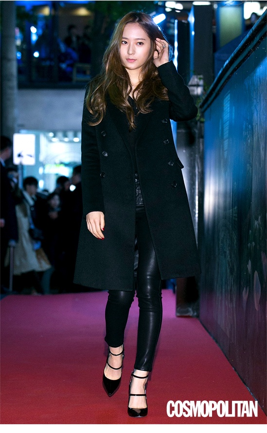 Nguoi dep Han dien do den cuc chat ngay dong anh 3