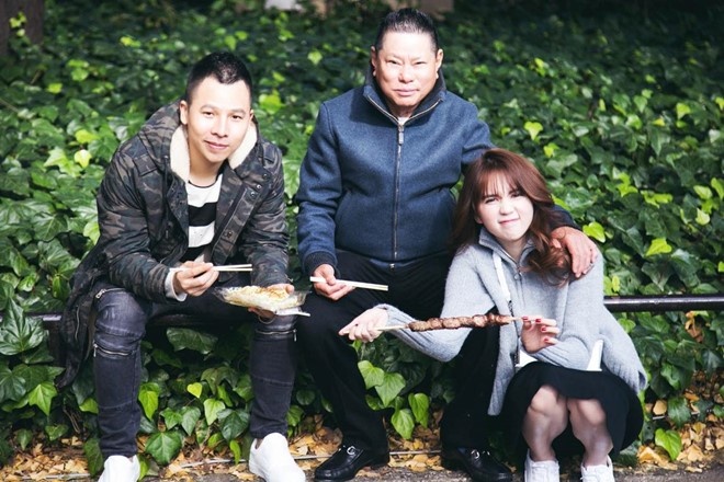 Con dau ty phu Hoang Kieu lam moi Ngoc Trinh anh 3