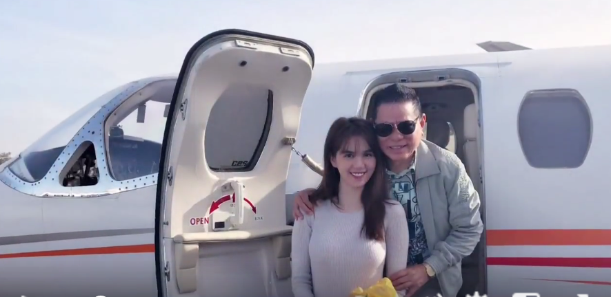 Ngoc Trinh hanh phuc ben Hoang Kieu anh 6