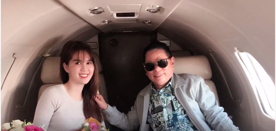 Ngoc Trinh hanh phuc ben Hoang Kieu anh 7