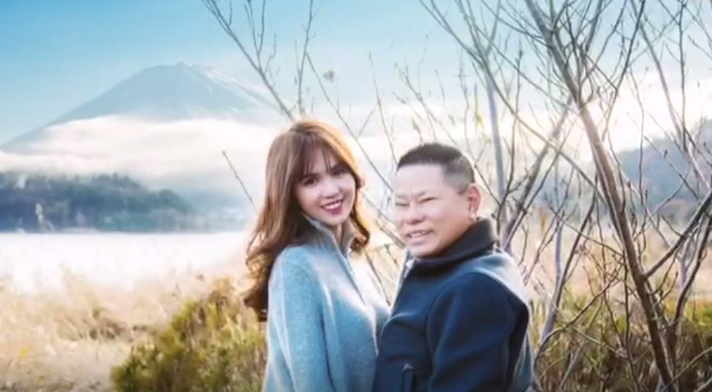 Ngoc Trinh hanh phuc ben Hoang Kieu anh 3