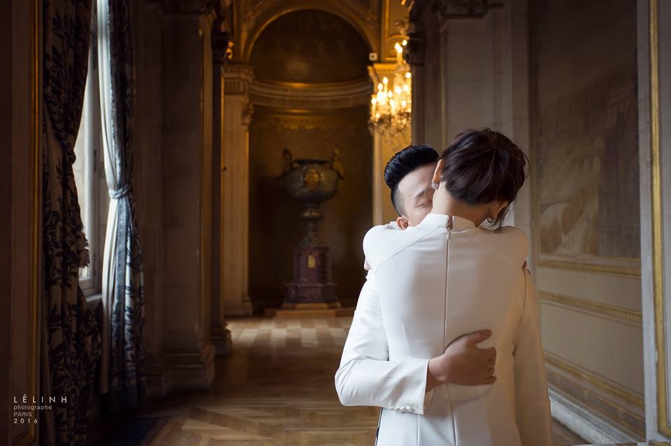 Anh cuoi Tran Thanh va Hari Won o Phap anh 5