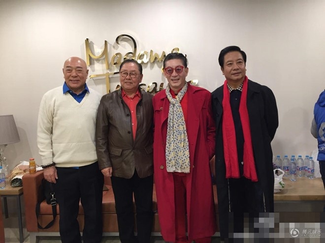 4 thầy trò Đường Tăng đóng phim Tham tiền ảnh 3 4 thay tro Duong Tang dong phim Tham tien anh 3