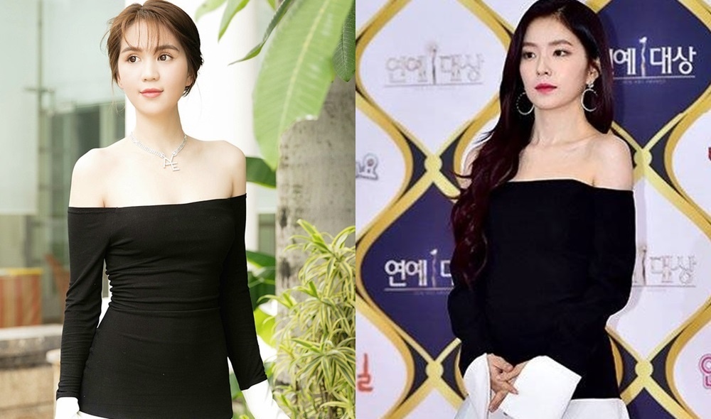 Ngoc Trinh mac vay nhai tai hop bao dau gia SIM tien ty hinh anh