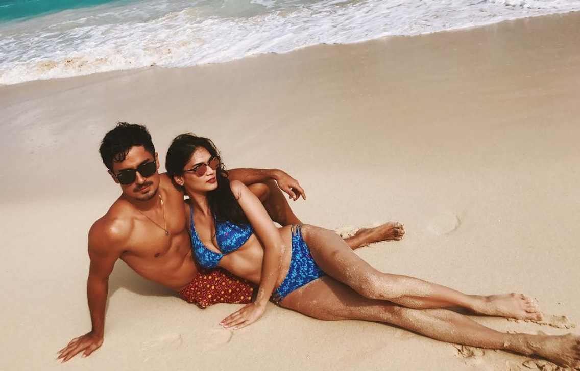 Hoa hau Hoan vu khoe anh goi cam ben ban trai moi anh 1