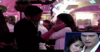Clip duoc cau hon cua my nhan dep nhat Philippines gay chu y hinh anh