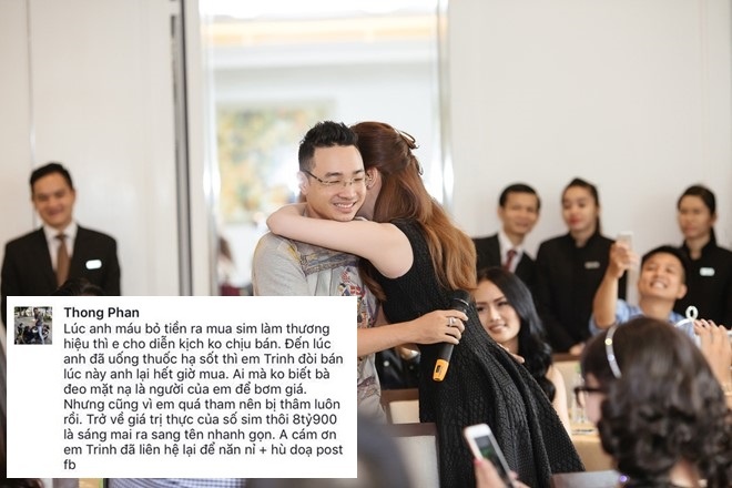 Ngoc Trinh bi tung bang chung dau gia 'ao' SIM anh 3