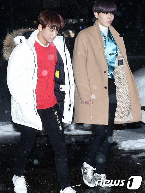 Sao Han tao dang giua troi mua tuyet anh 8