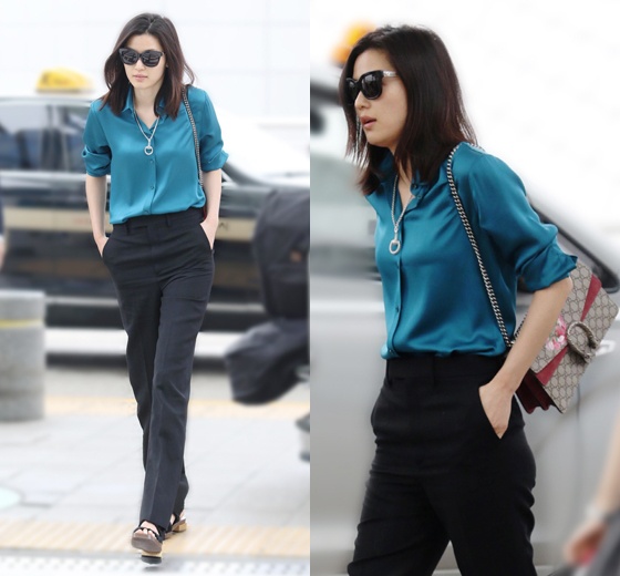 Mac sang chanh,  giau khuyet diem nhu Jun Ji Hyun anh 10