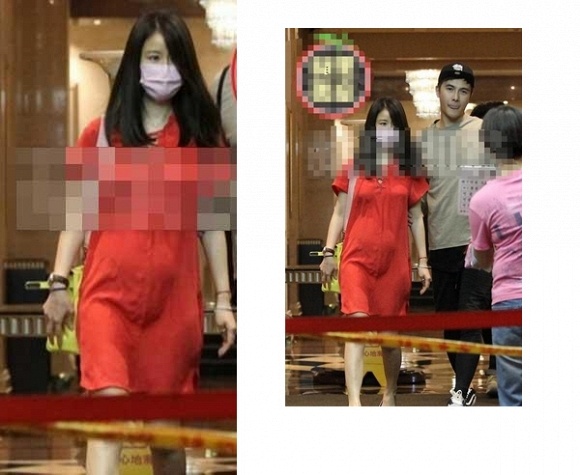 Lam Tam Nhu lang le xuat vien sau khi sinh con gai anh 2