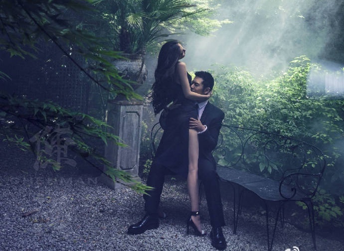 Anh than mat cua Angelababy va Huynh Hieu Minh anh 2