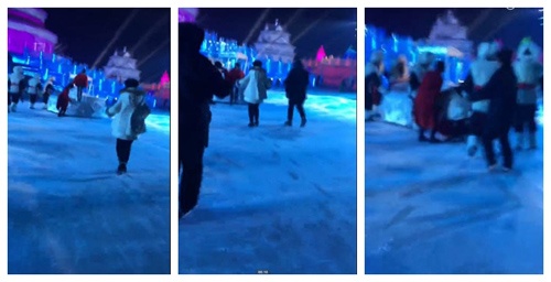 Ca si Trung Quoc bi tai nan tren san khau anh 2