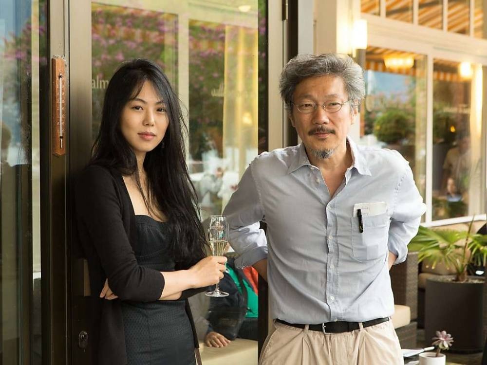 Kim Min Hee va dao dien Hong Sang Soo cuoi anh 1