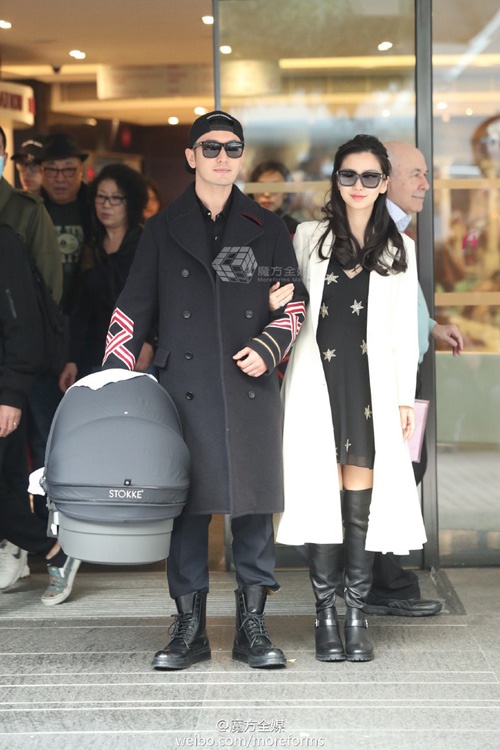 Angelababy bị chỉ trích sau khi sinh con ảnh 1 Angelababy bi chi trich sau khi sinh con anh 1