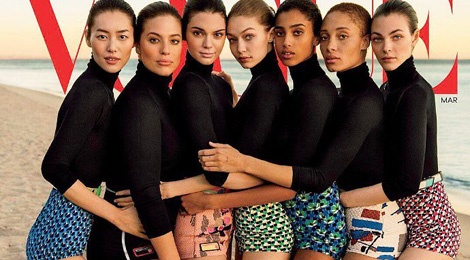 Tap chi Vogue bi chi trich vi photoshop qua da hinh anh