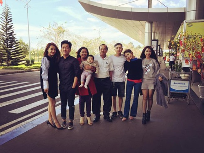 Trường Giang Nhã Phương ở Mỹ ảnh 2 Truong Giang Nha Phuong o My anh 2