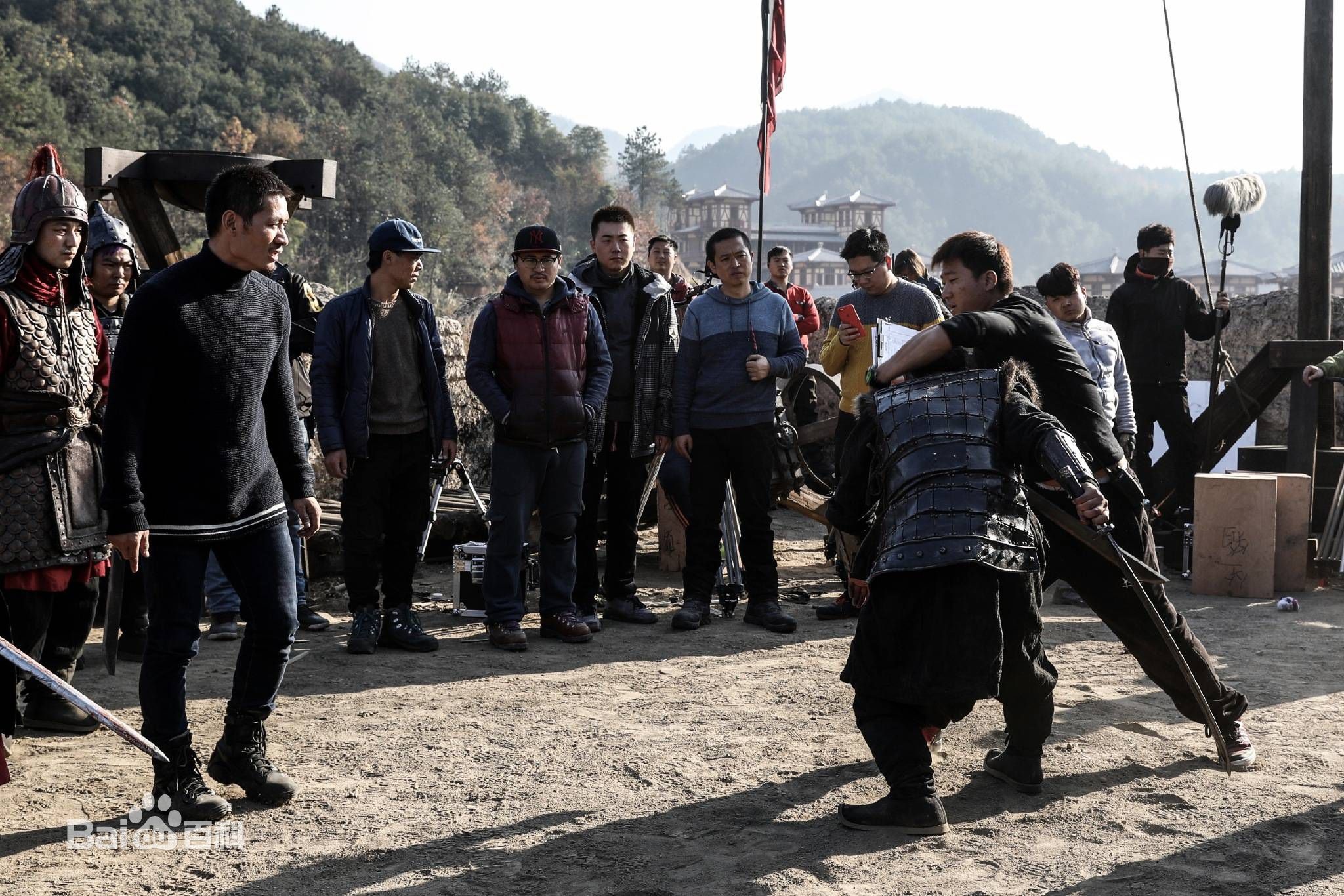 Hau truong phim moi cua Huynh Hieu Minh anh 5