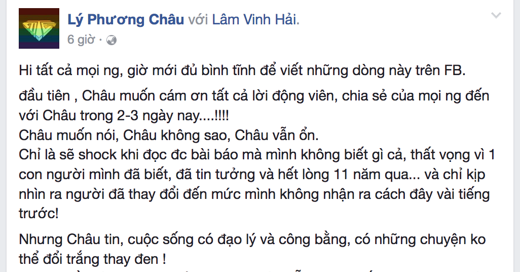 Vợ cũ Lâm Vinh Hải tố chồng ngoại tình ảnh 2 Vo cu Lam Vinh Hai to chong ngoai tinh anh 2