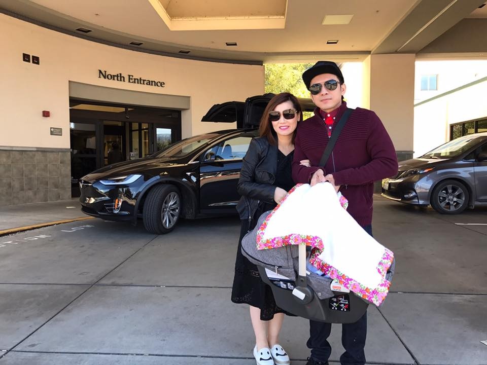 Dan Truong don vo con xuat vien anh 1