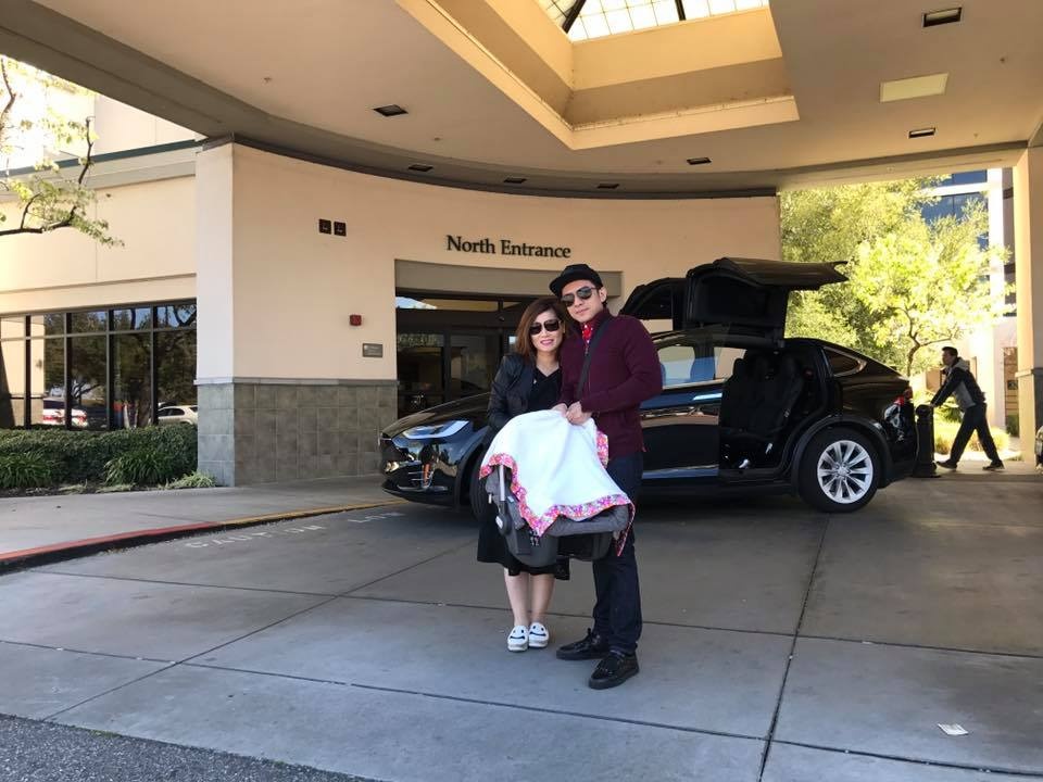 Dan Truong don vo con xuat vien anh 4