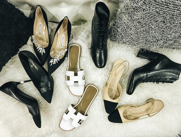 A hau Huyen My khoe hang hieu anh 6