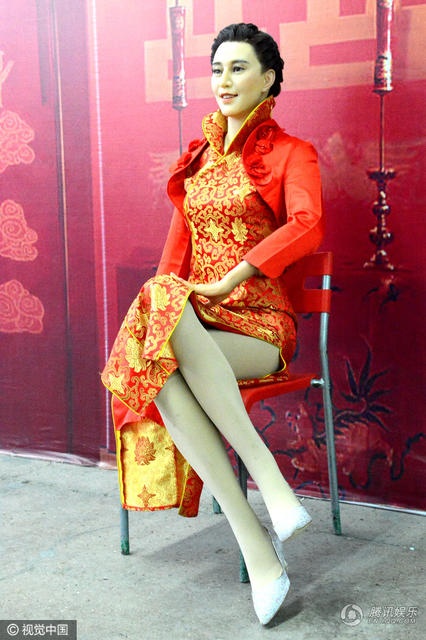 Tượng sáp sao ở Trung Quốc ảnh 2 Tuong sap sao o Trung Quoc anh 2