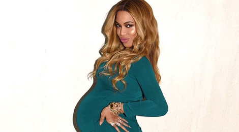 Beyonce thich mac vay om sat du mang bung bau to hinh anh
