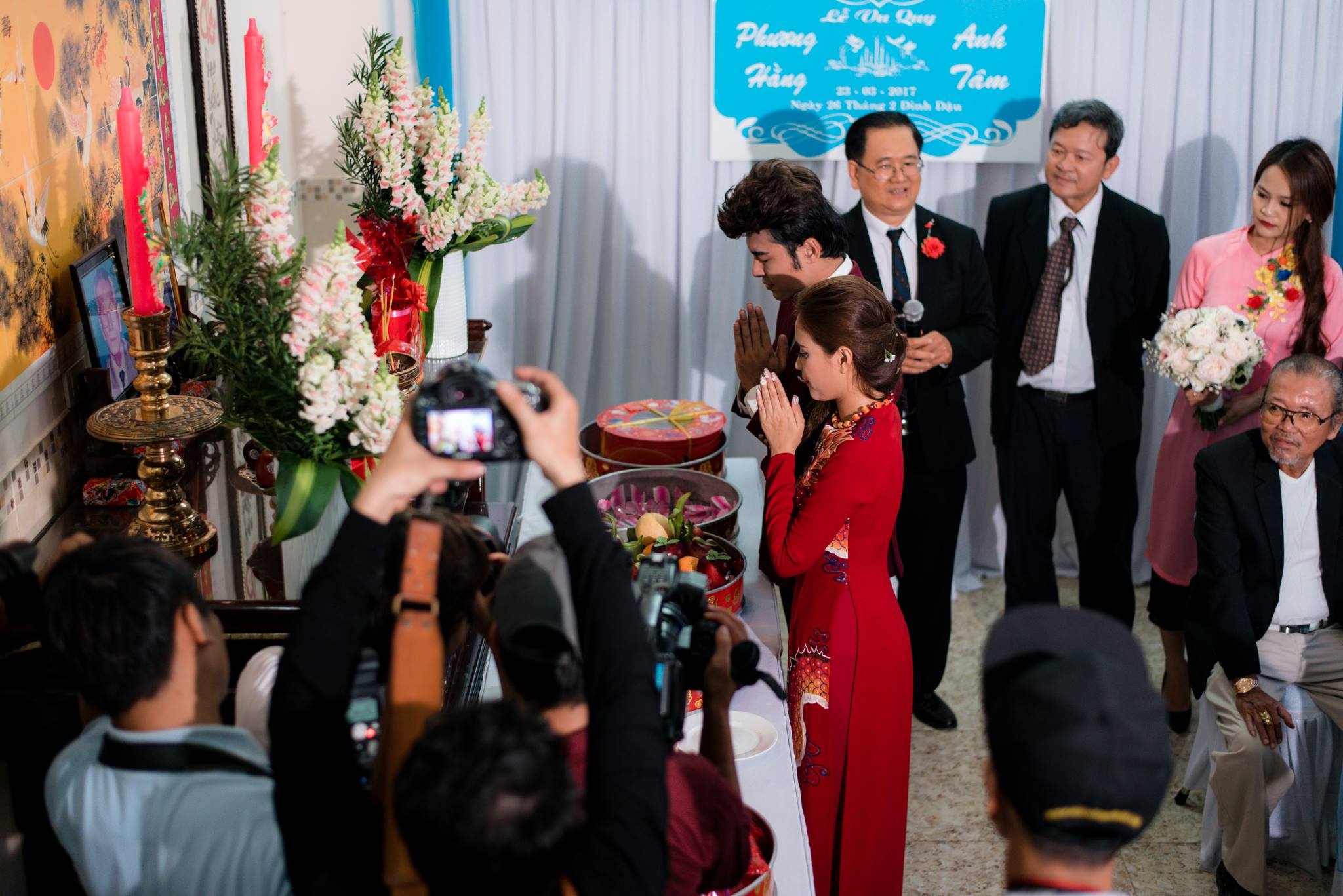 Le ruoc dau cua Phuong Hang va Anh Tam anh 7