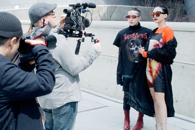 Toc Tien 'chat lu' trong lan cuoi du Seoul Fashion anh 4