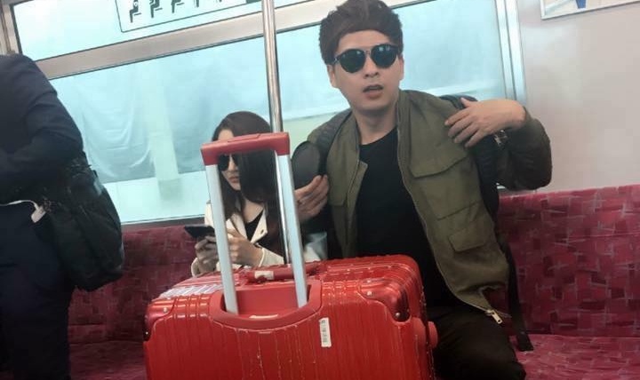 Bao Anh va Ho Quang Hieu bi bat gap du lich Nhat Ban hinh anh