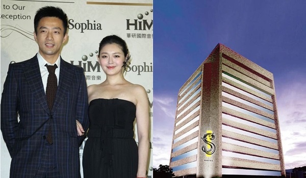 Chong sao nu 'Vuon sao bang' ra mat khach san trieu USD mang ten vo hinh anh