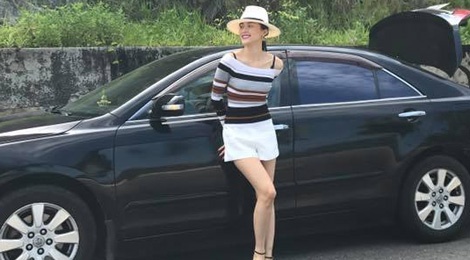 Ha Vi 'di tron' giua chia se la mot gia dinh voi Ha Ho cua Cuong Do La hinh anh