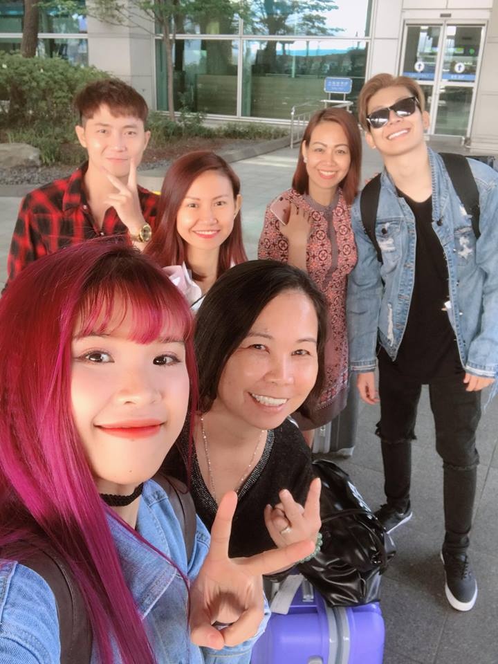 Khoi My va Kelvin Khanh du lich Han Quoc anh 1