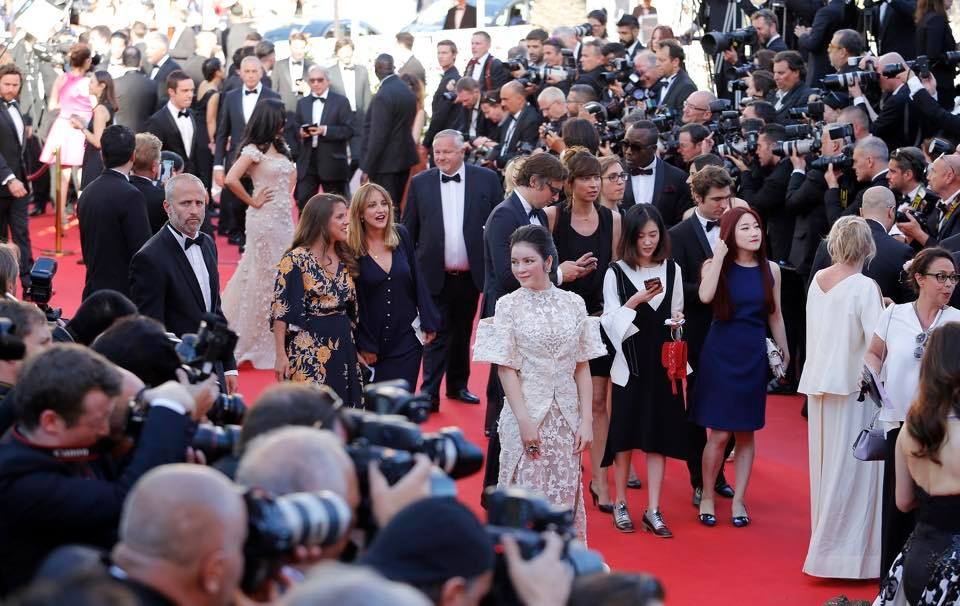Lý Nhã Kỳ trên thảm đỏ Cannes ảnh 5 Ly Nha Ky tren tham do Cannes anh 5