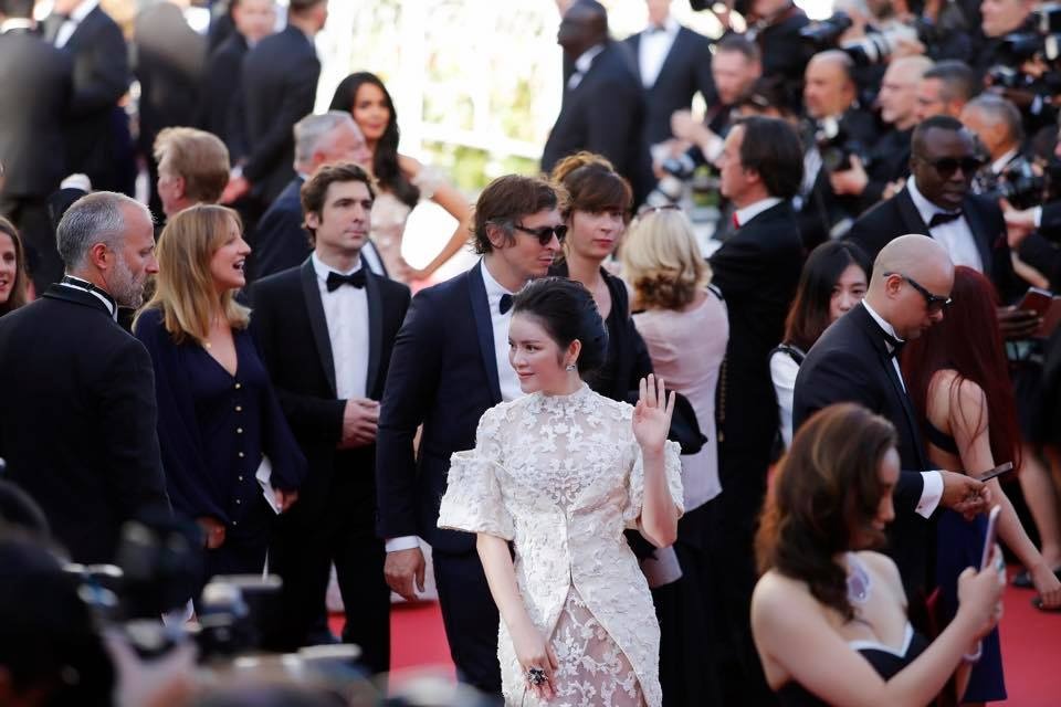 Lý Nhã Kỳ trên thảm đỏ Cannes ảnh 3 Ly Nha Ky tren tham do Cannes anh 3
