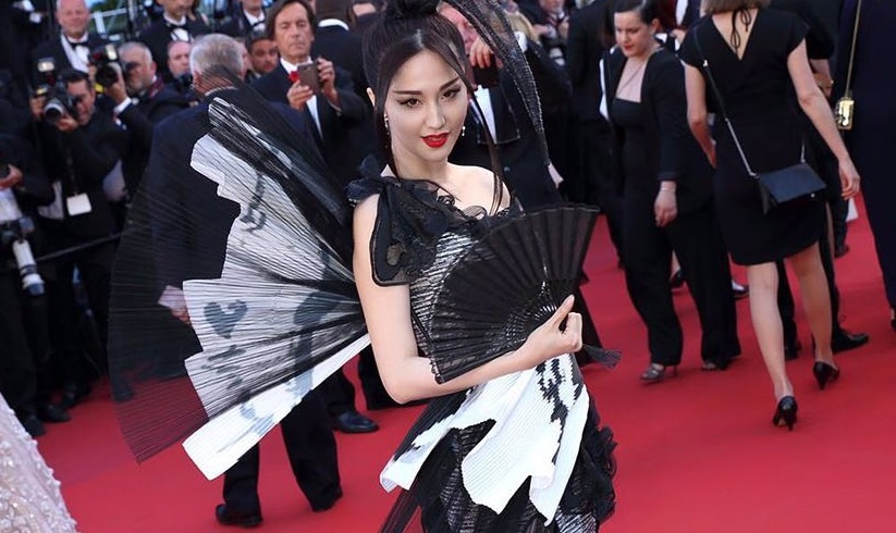 Trung Quoc mat mat vi dan sao hang bet xuat hien tren tham do Cannes hinh anh