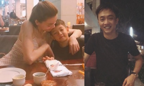 Ho Ngoc Ha chia se anh ben Cuong Do La va con trai nhan dip 1/6 hinh anh