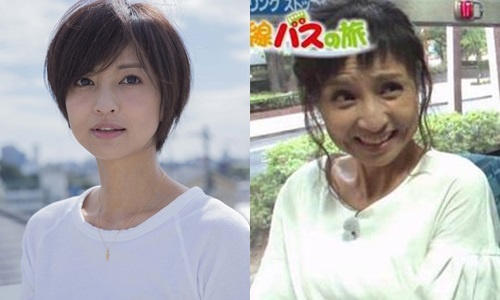 Minh tinh Nhat Ban lao hoa som, gia nhu 60 tuoi hinh anh