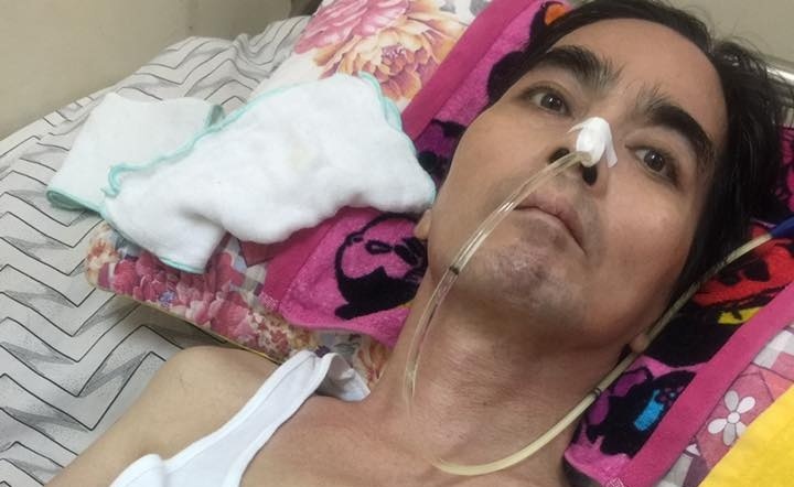 Dien vien Nguyen Hoang co nam tay dong nghiep tren giuong benh hinh anh