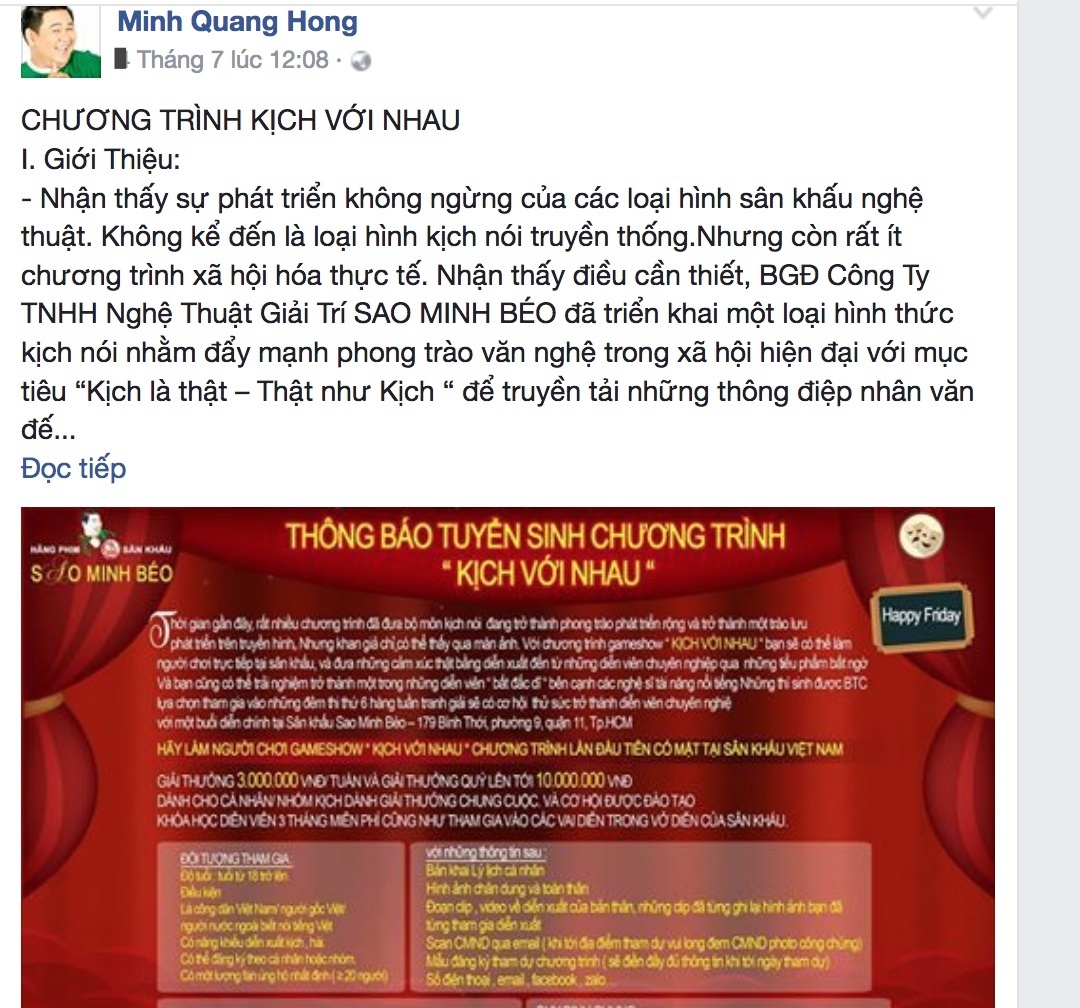 Minh Beo chieu sinh anh 1