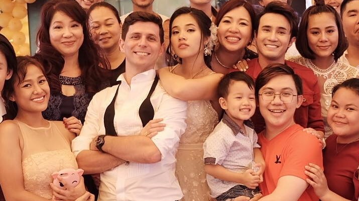 Dan nghe si Viet ve Tay Ninh du cuoi nu dien vien 'Tam Cam' hinh anh