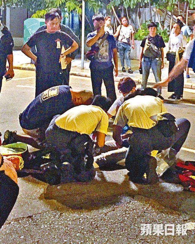 Lương Liệt Duy bị ôtô đâm ảnh 2 Luong Liet Duy bi oto dam anh 2