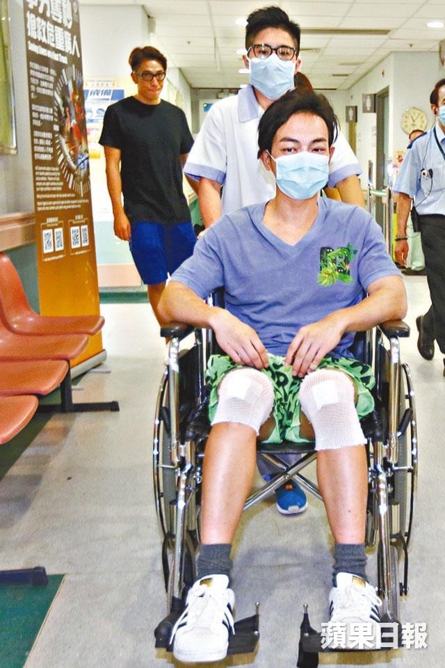 Lương Liệt Duy bị ôtô đâm ảnh 3 Luong Liet Duy bi oto dam anh 3